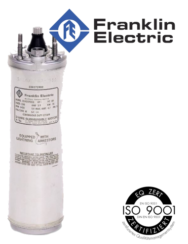 Motor Sumergible 4" 3 Hilos 5 hp