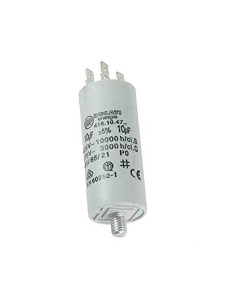 Condensador para motor monofasico 0,5 HP